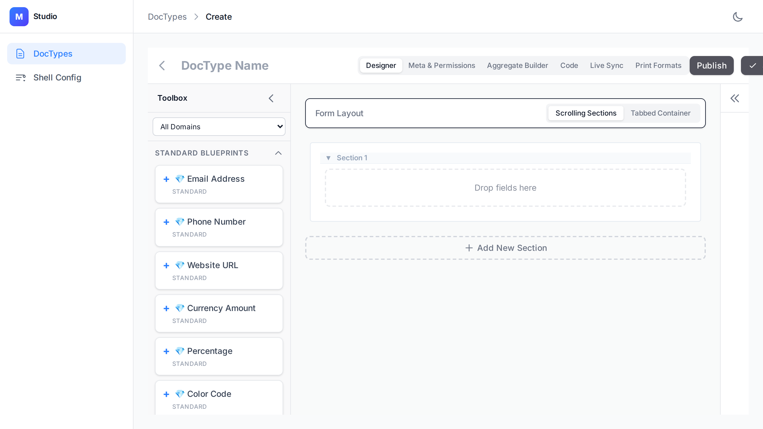 DocType Designer