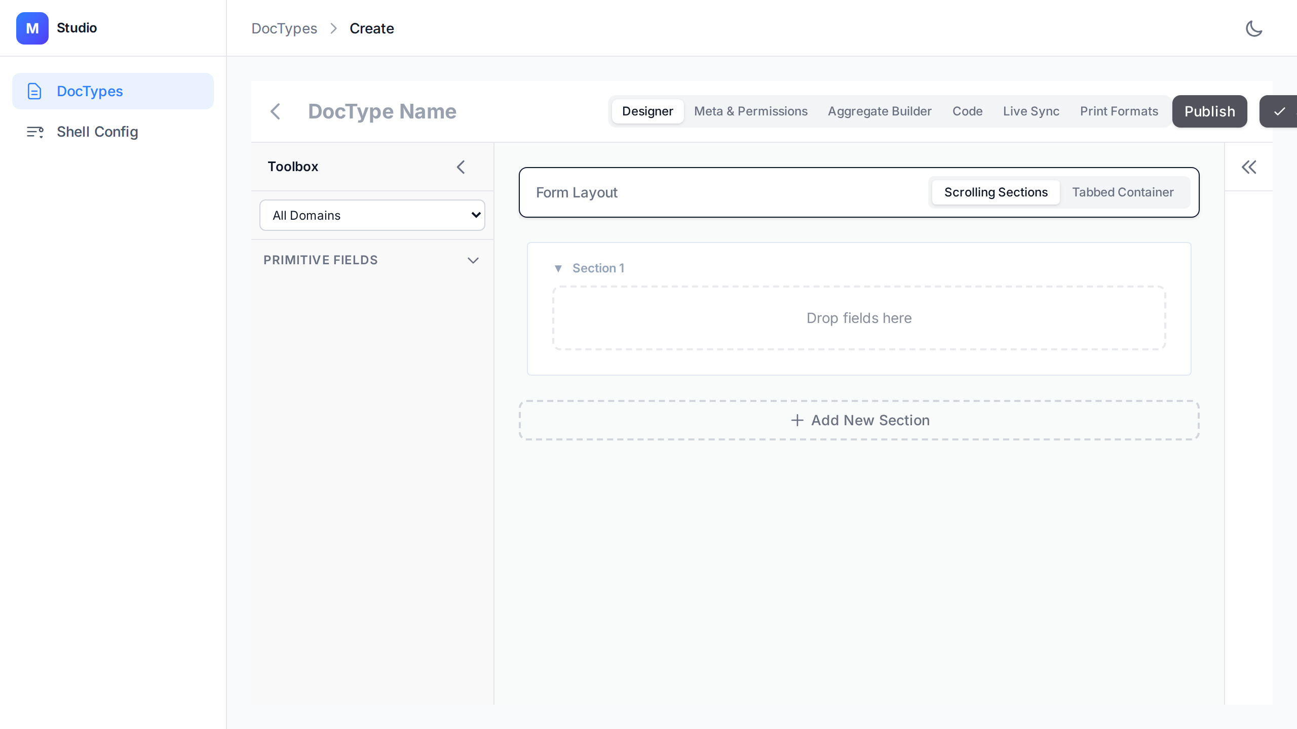 DocType Designer