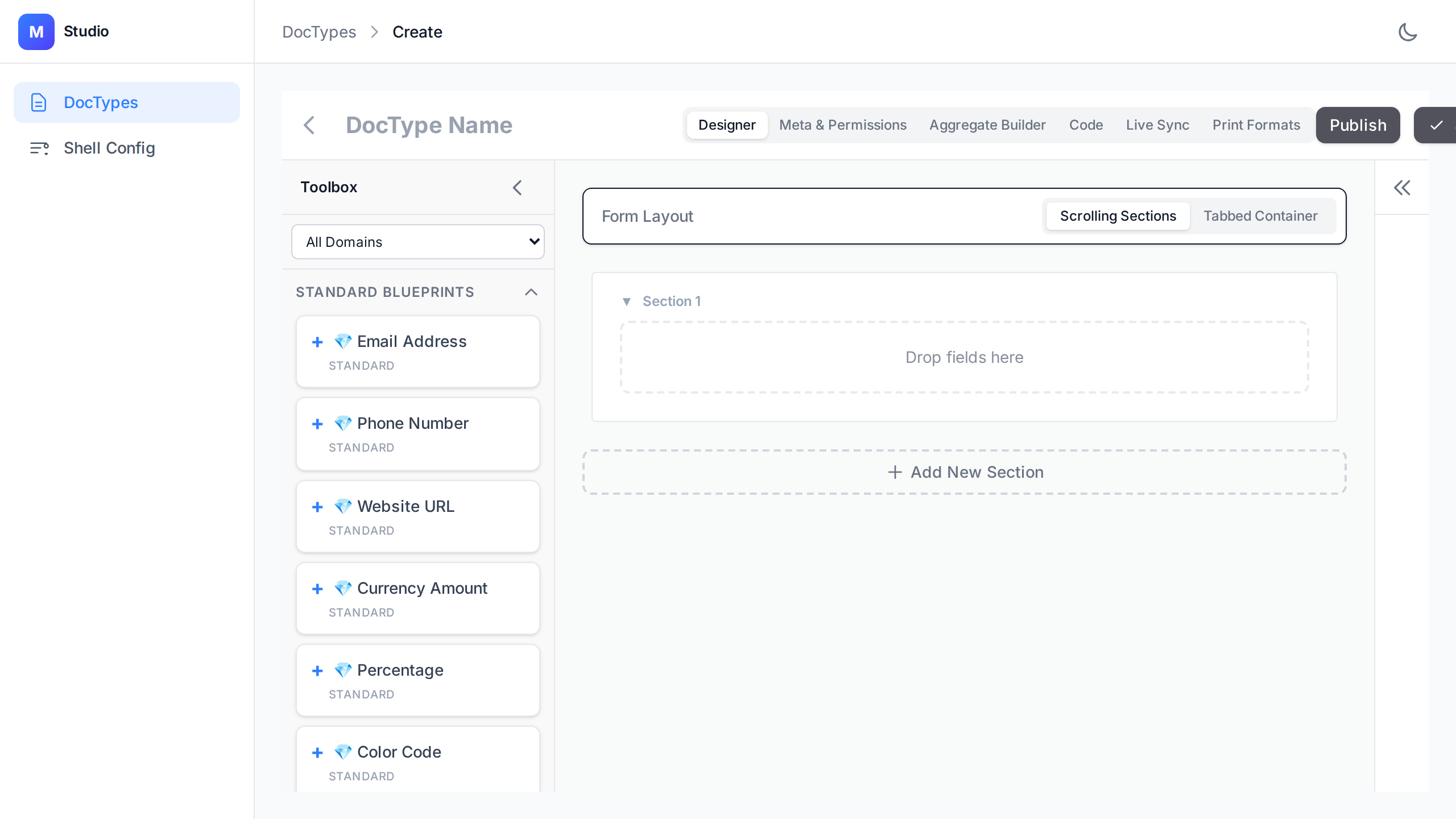 DocType Designer